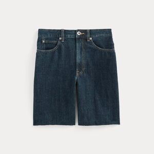 NEW! Everlane Women's OG Baggy Jean Short in Dark Indigo, Size 30